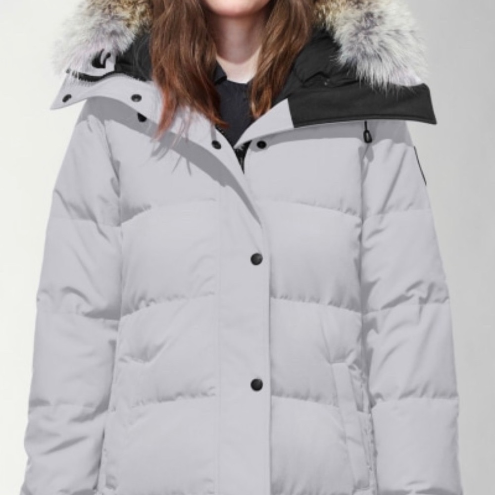 White Canada Goose Shelburne Parka